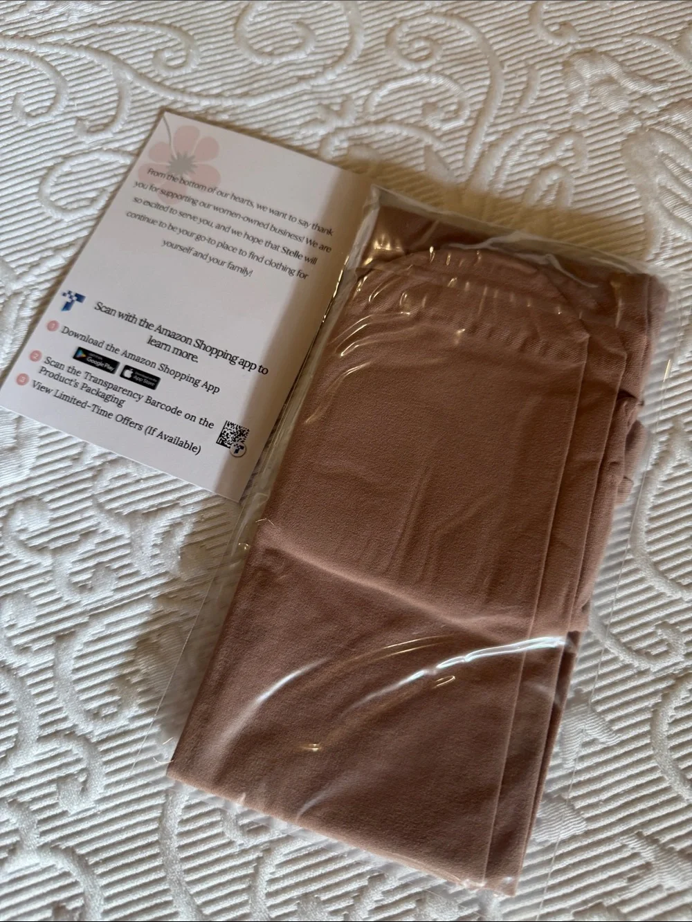 Stelle Ballet Dance Tights Tan XS 4-6 Years